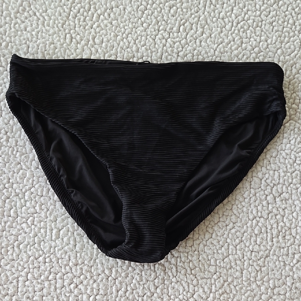 J. Crew Black Bikini Bottom